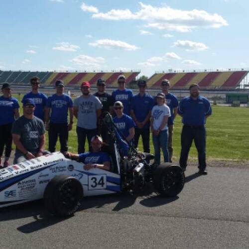 GVSU Students Participate in 3rd Formula SAE Competition